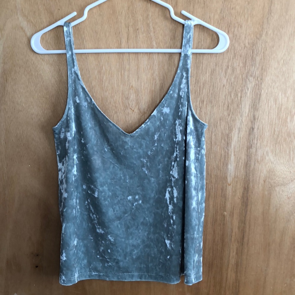 Velvet tank top